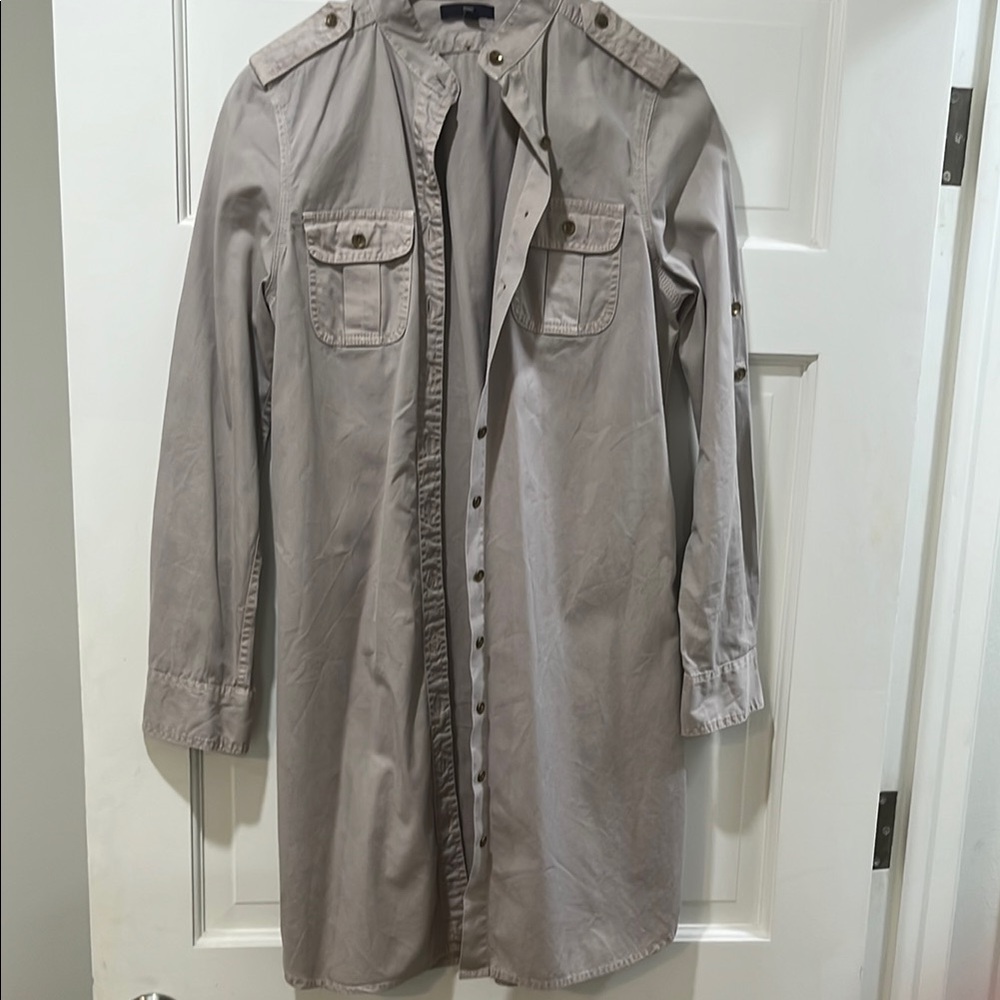 Women's Khaki Military style dress
